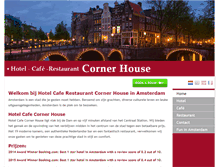 Tablet Screenshot of hotelcornerhouse.nl